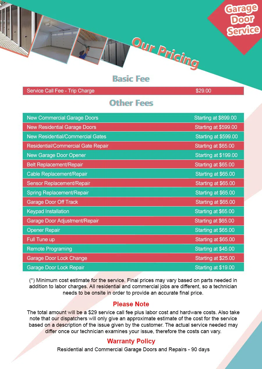 Central Garage Door Repair Service Manassas, VA 571-386-0011